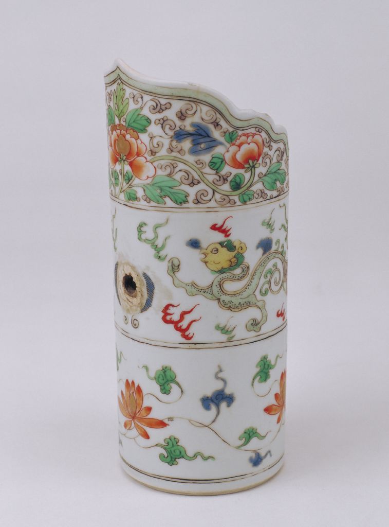 图片[1]-Multicolored monk hat pot-China Archive